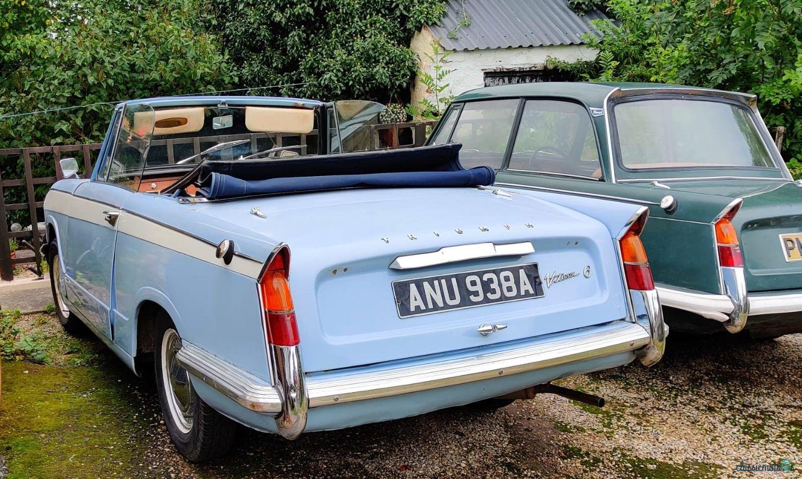 1963 Triumph Vitesse For Sale Shropshire