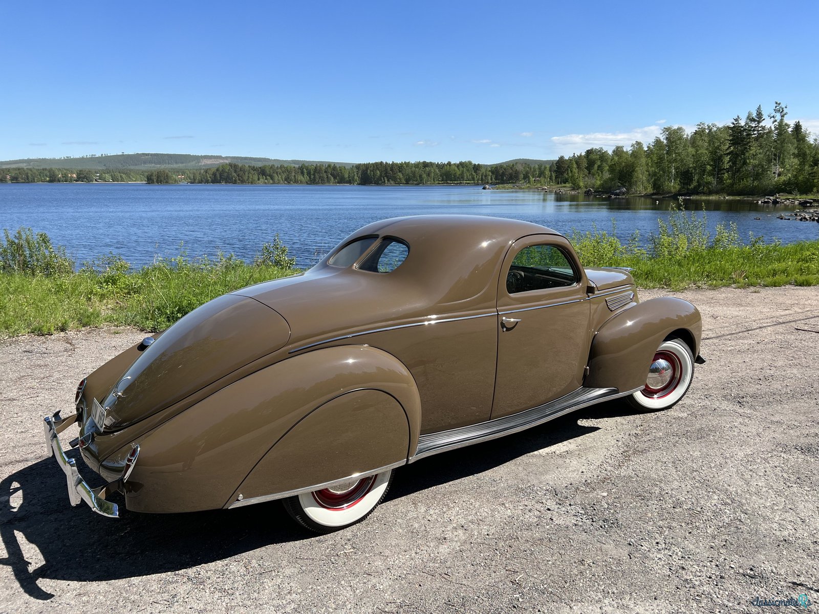 1938 Lincoln Zephyr Coupe For Sale Sweden