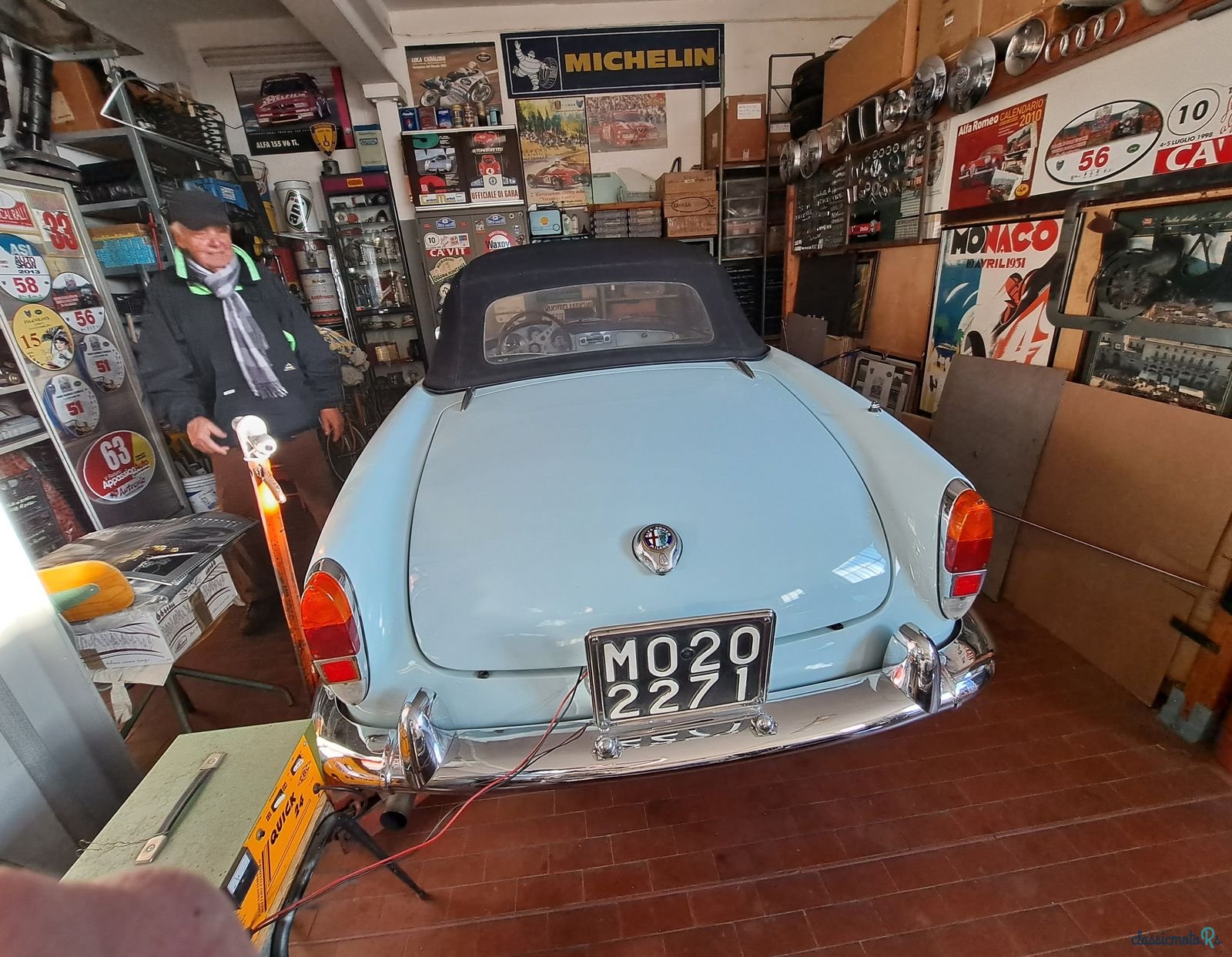 1969 Alfa Romeo Giulietta Spider For Sale Italy