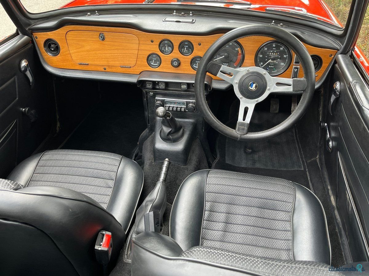 1972' Triumph TR6 photo #6