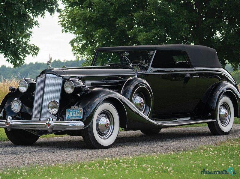 1937' Packard Twelve Convertible Victoria photo #2