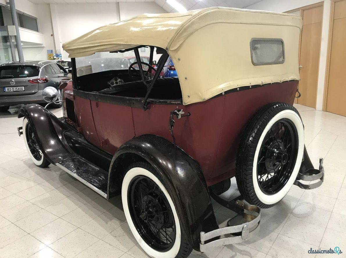 1928' Ford Model A Open Tourer photo #3