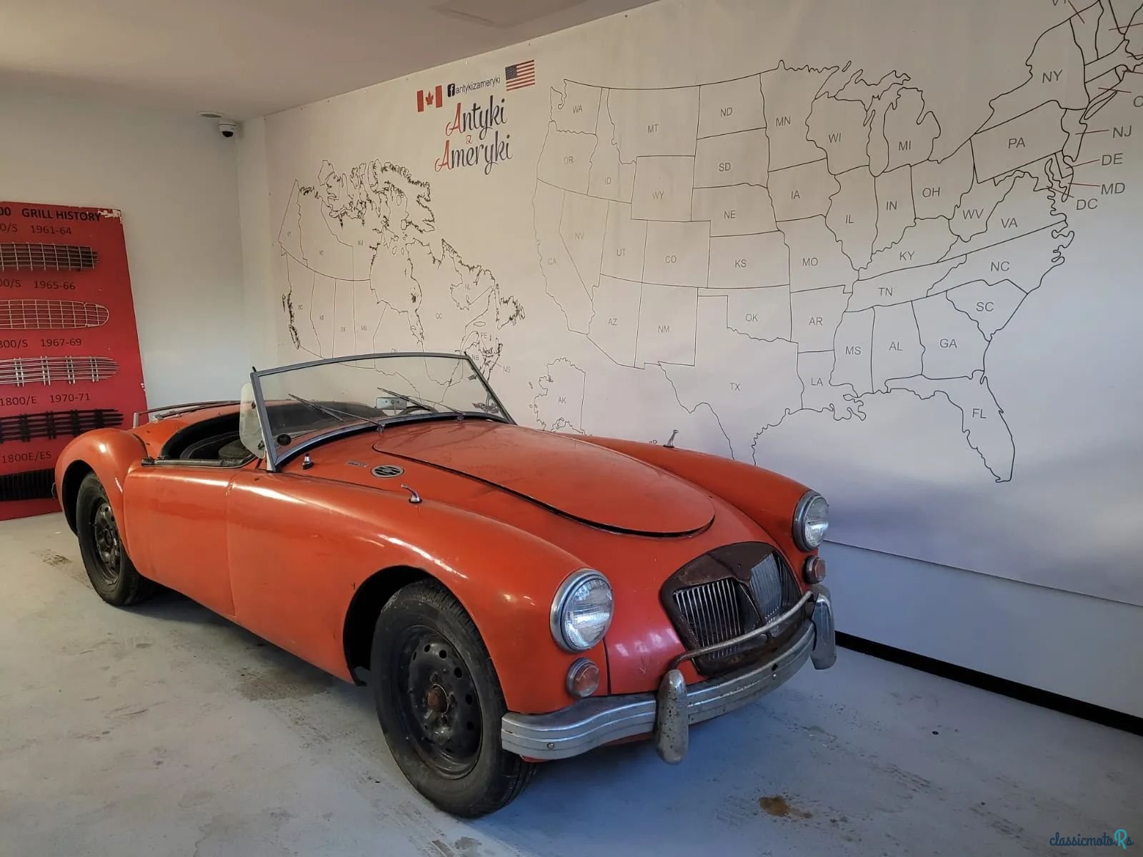 1962' MG MGA photo #6