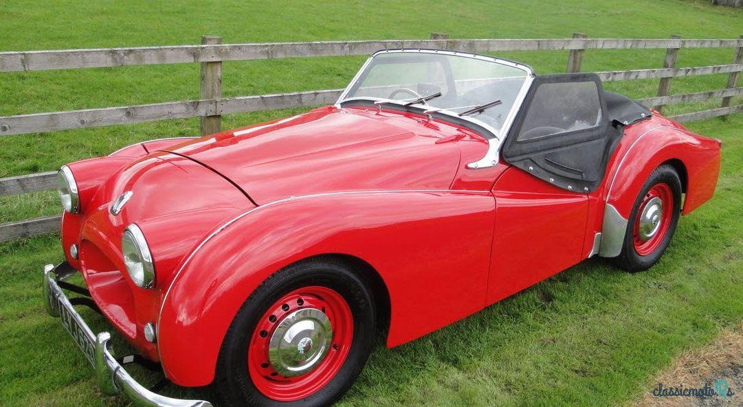 1954' Triumph TR2 photo #2
