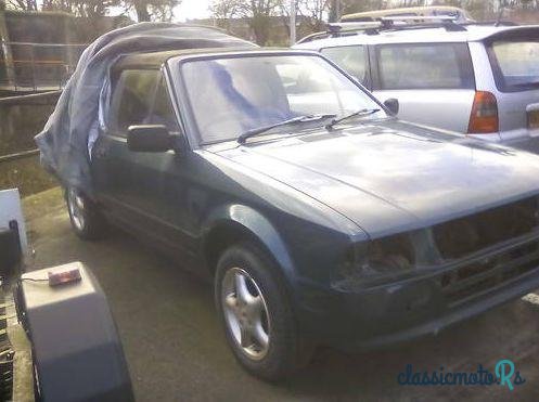 1984' Ford Escort Cabriolet photo #4