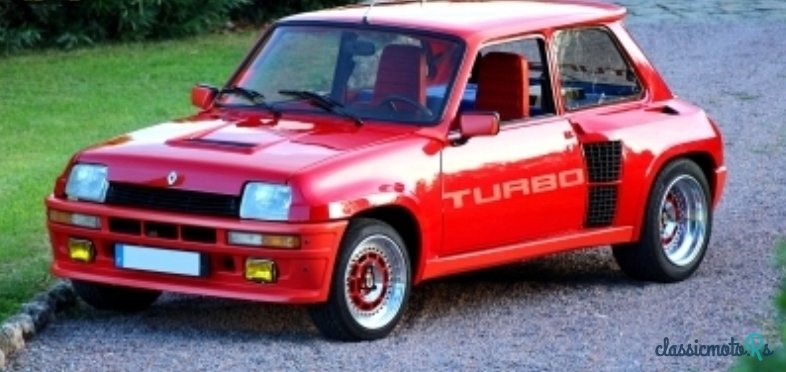 1981' Renault 5 TURBO photo #1