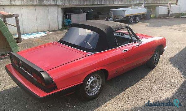 1984' Alfa Romeo Spider photo #4