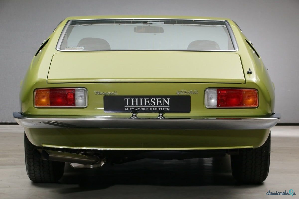1970' Maserati Ghibli photo #4