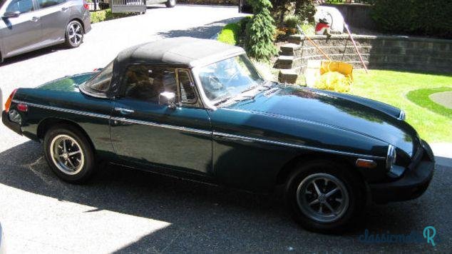 1977' MG MGB photo #2