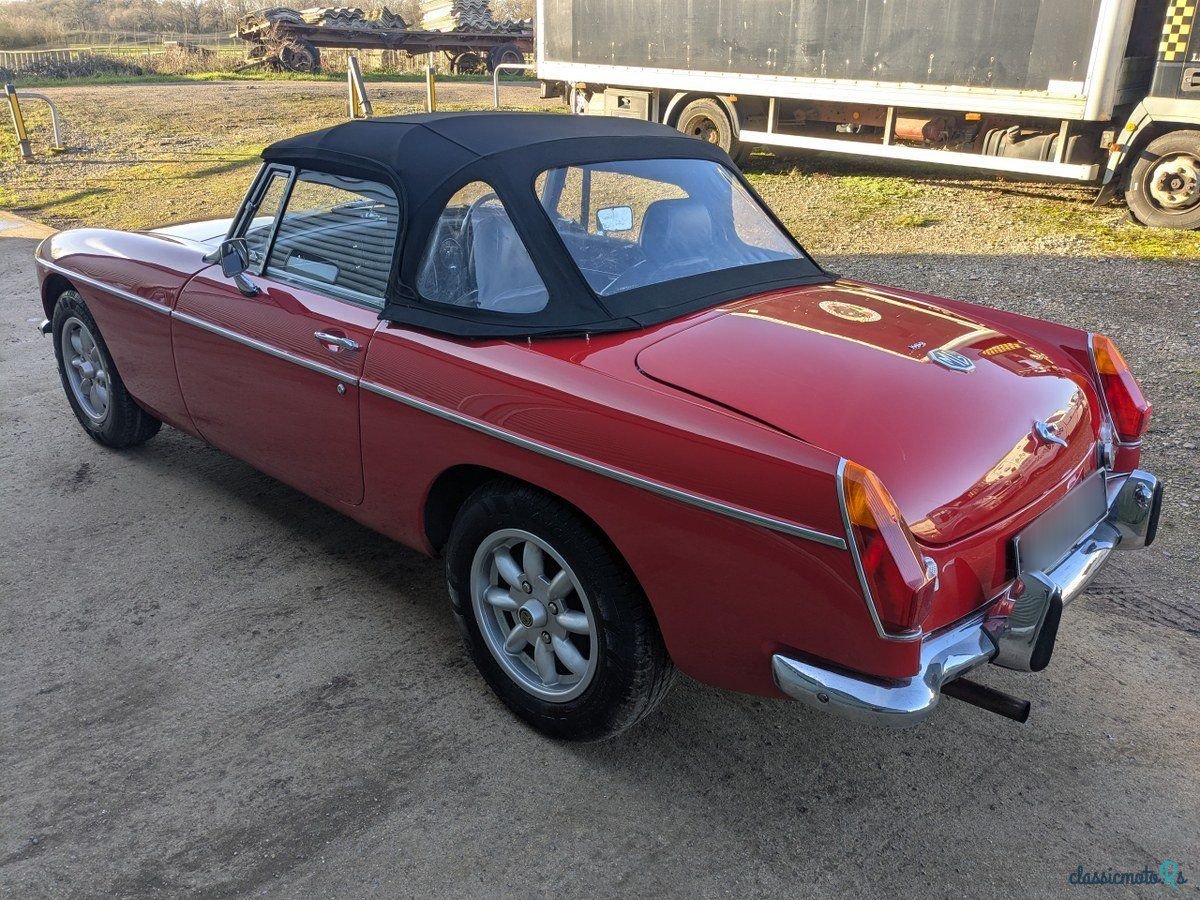 1972' MG MGB photo #6