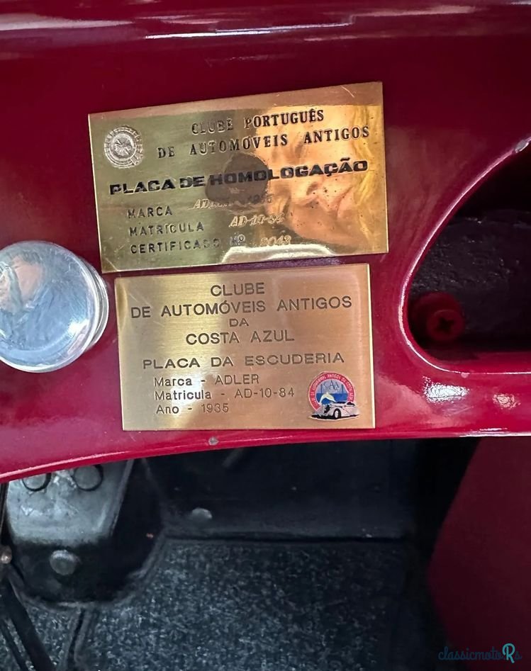 1935' Adler Trumpf photo #2