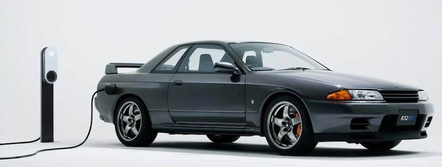 Nissan Made an Electric GT-R R32