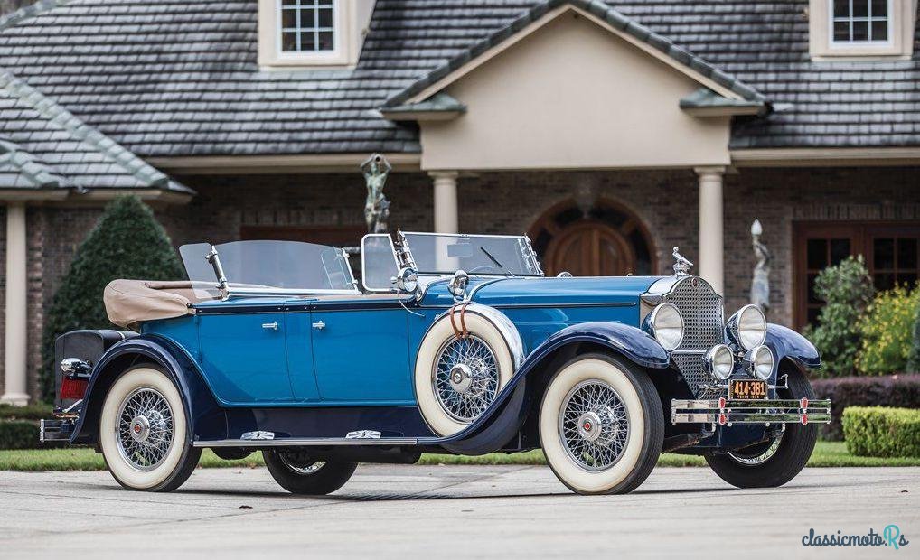 1929' Packard Deluxe Eight Sport Phaeton photo #6
