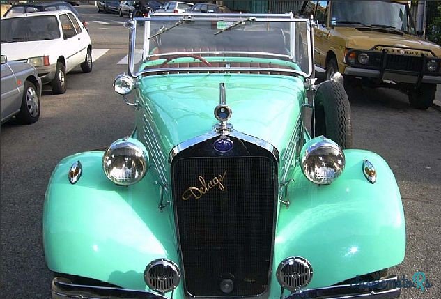 1936' Delage DI 12 photo #1