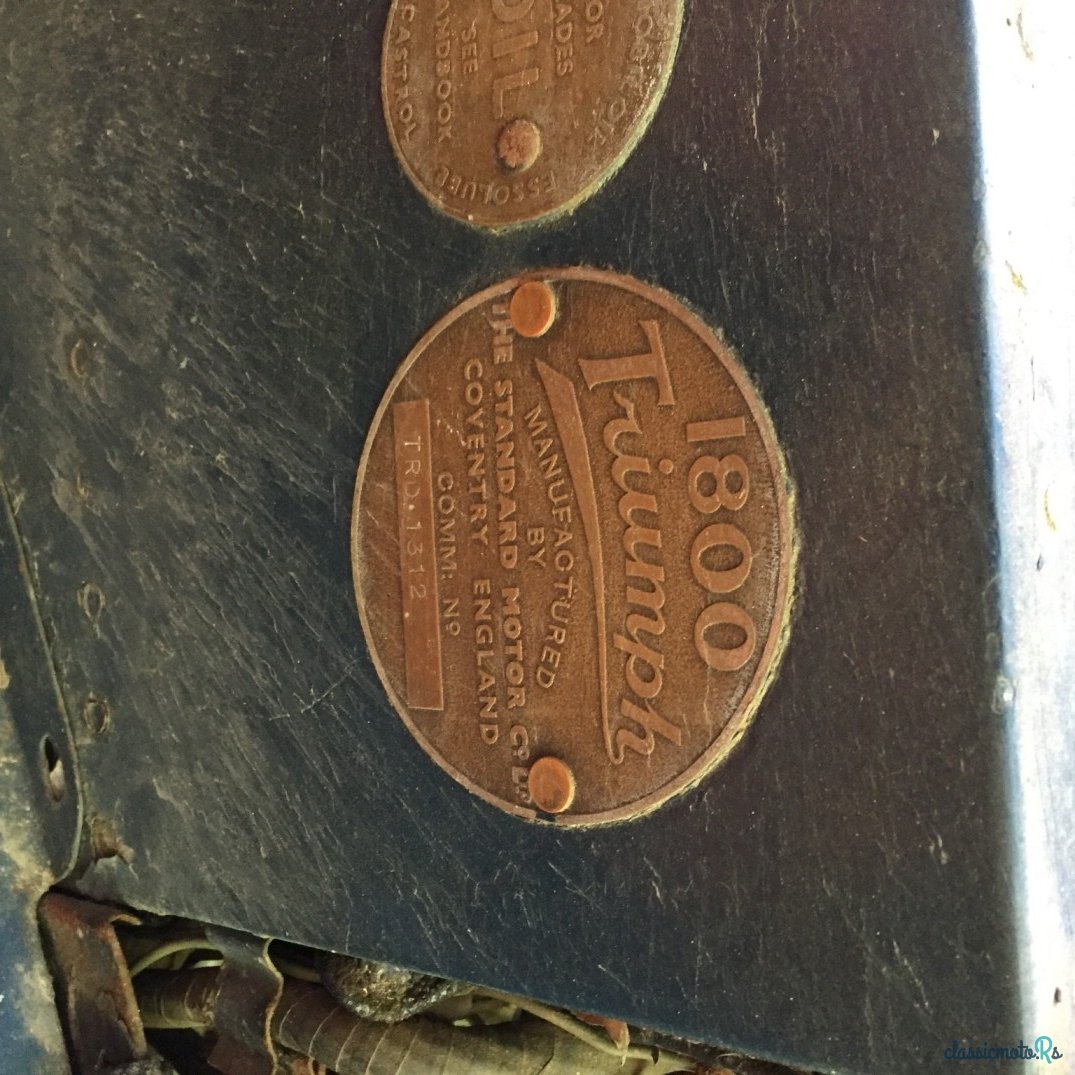 1947' Triumph 1800 photo #6