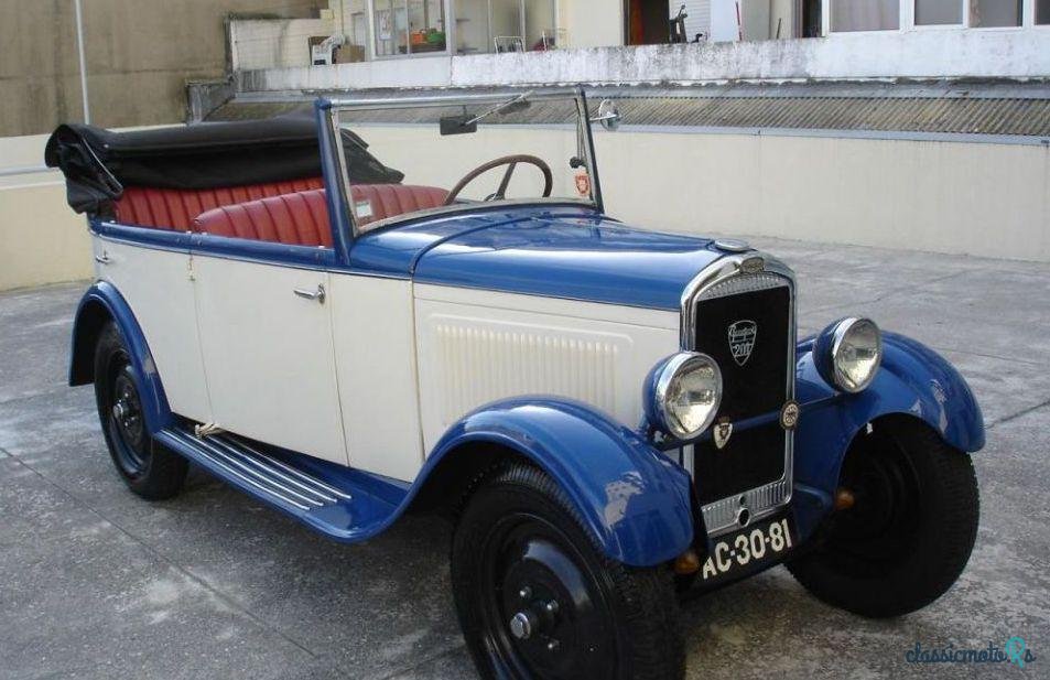 1930' Peugeot 201 Cabriolet photo #4