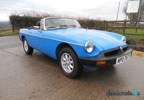 1978' MG Mgb Roadster photo #1