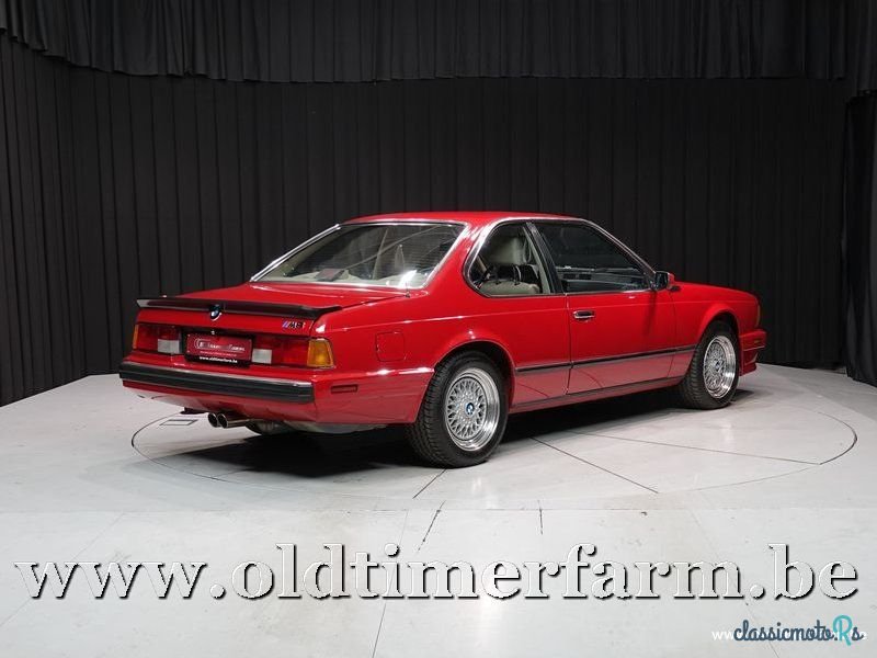 1987' BMW M6 '87 CH1183 photo #2