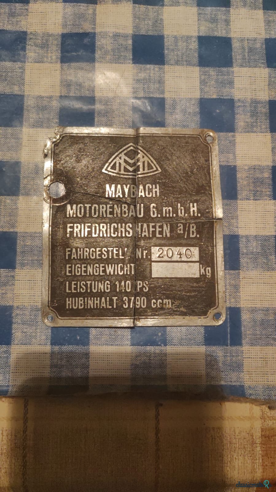 1938' Maybach SW38 Kabriolett sport photo #5