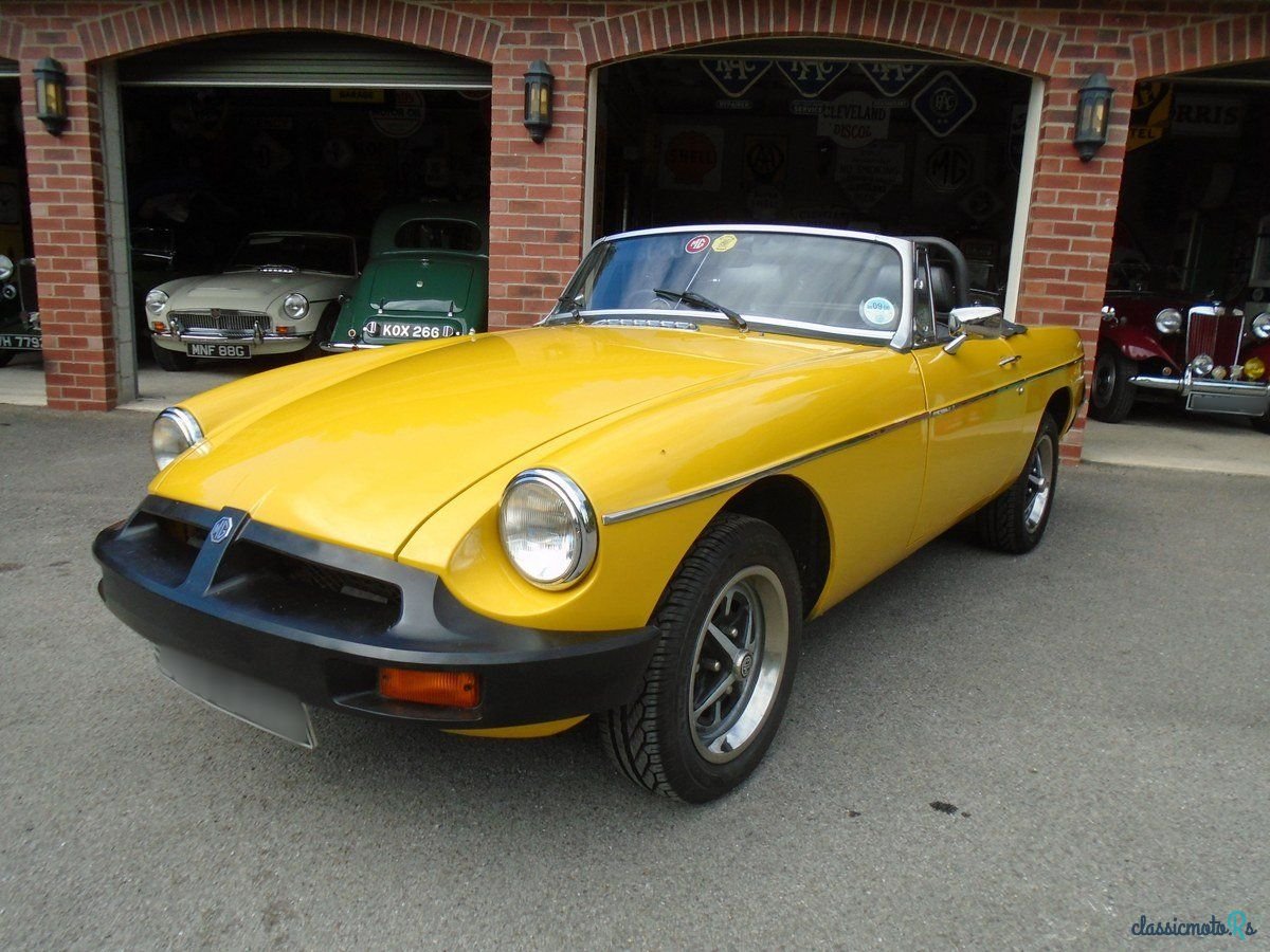1978' MG MGB photo #2