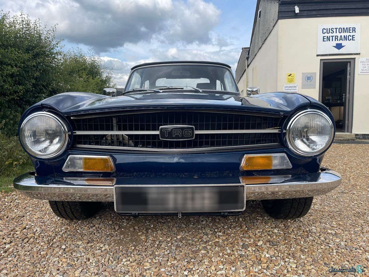1971' Triumph TR6 photo #2