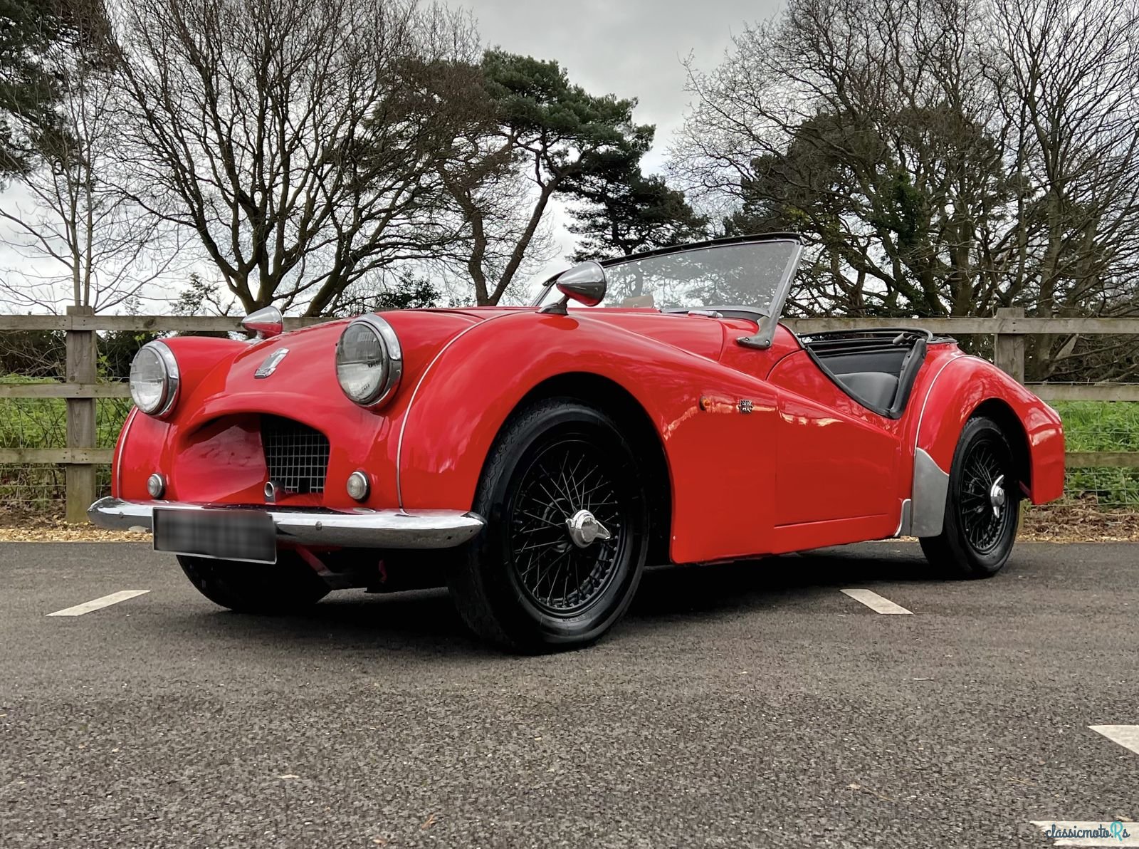 1954' Triumph TR2 photo #2