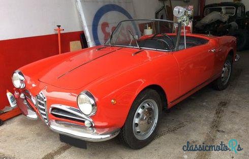 1961' Alfa Romeo Giulietta Spider photo #1