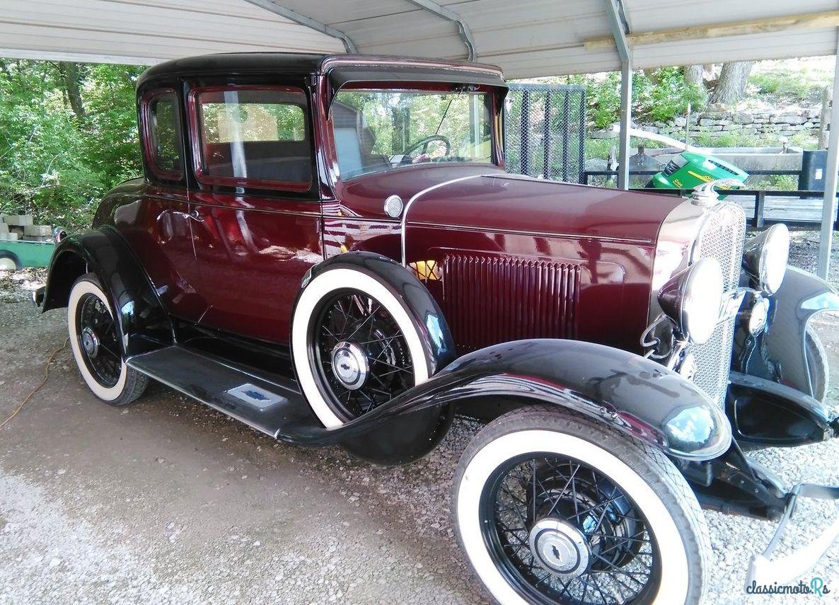1931' Chevrolet Independence 5 Window Coupe photo #4