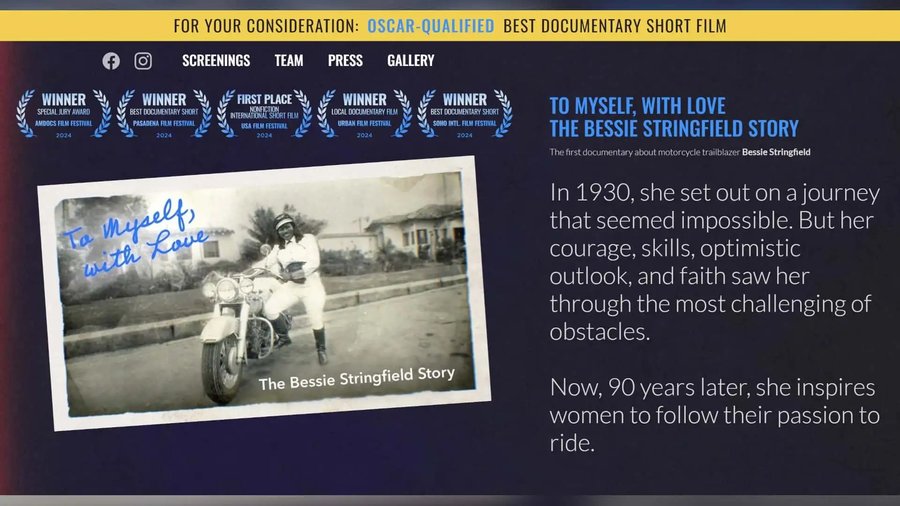 The Bessie Stringfield Documentary Is An Oscar Contender, and It's About Time