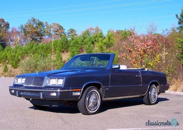 1985' Chrysler LeBaron photo #2