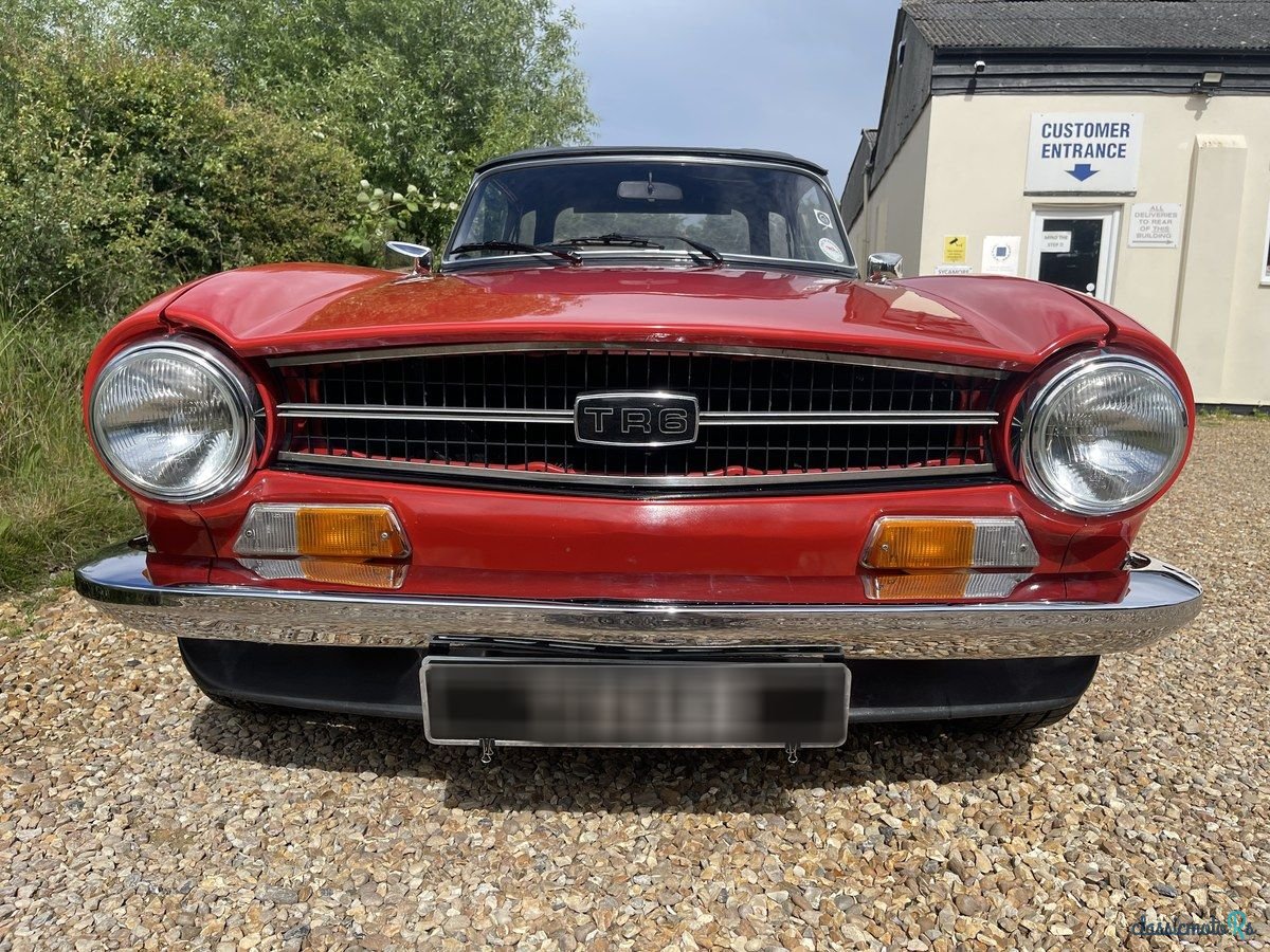 1973' Triumph TR6 photo #3