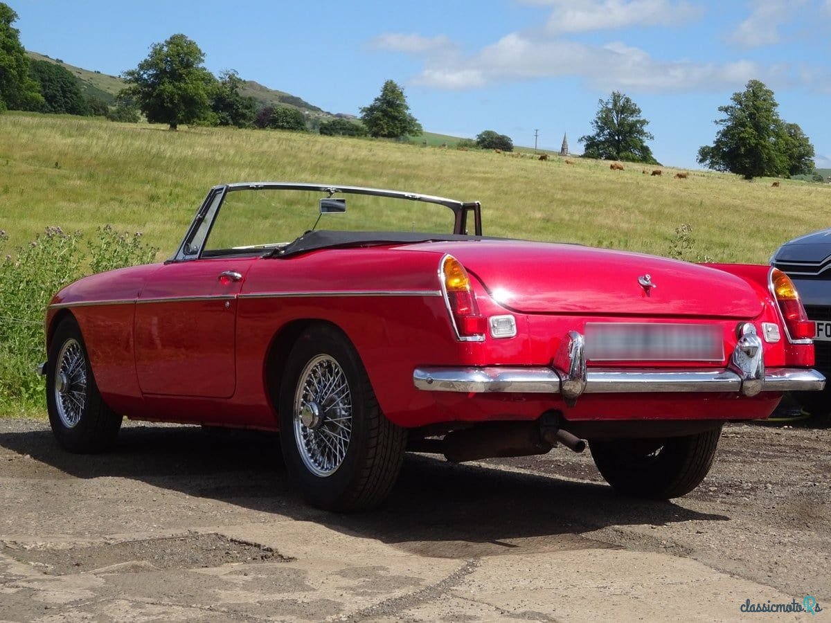 1968' MG MGB photo #6