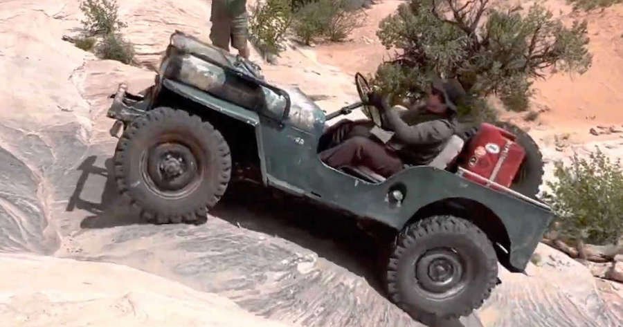 Watch How Old Willys Jeeps Handle Rock Crawling At Moab