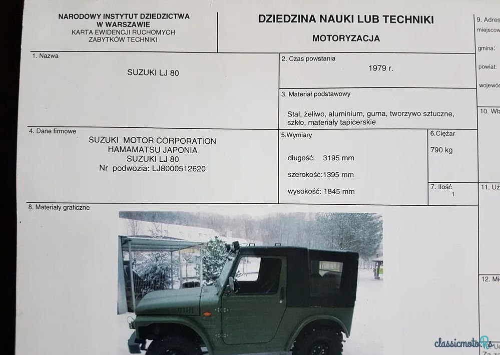 1979' Suzuki Lj photo #3