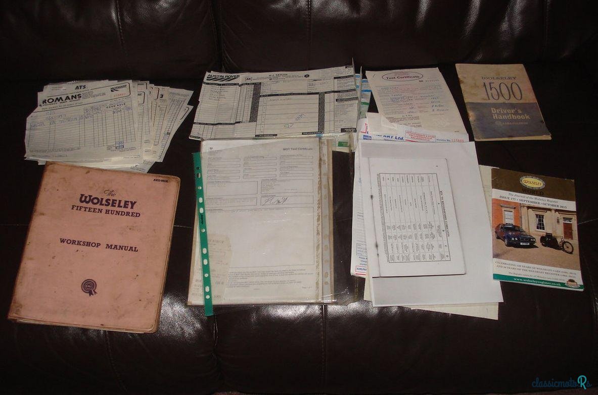 1960' Wolseley 1500 photo #2