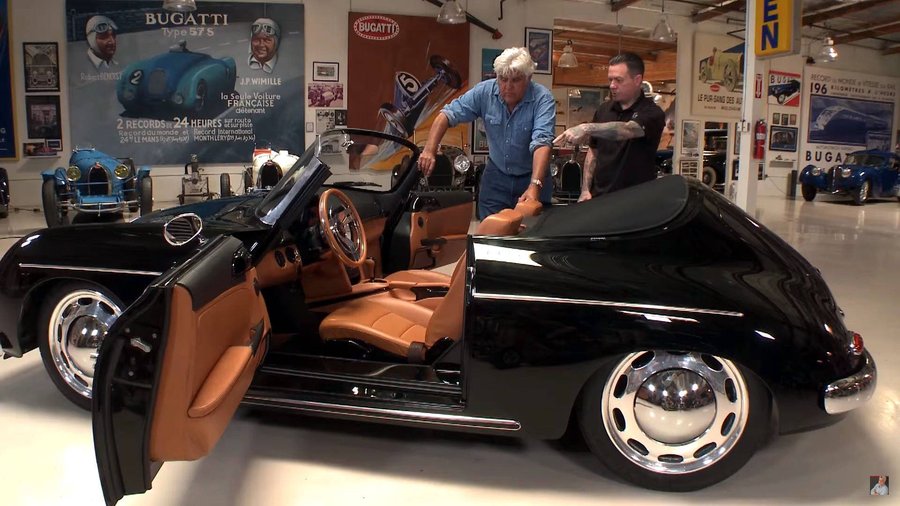 Porsche Cayman Does Its Best 356 Impression In Jay Leno's Garage