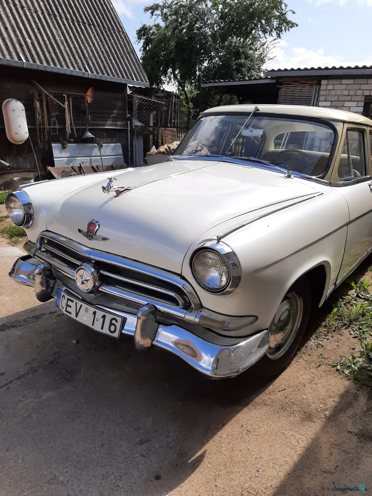 1958' Gaz M-21 Volga Звезда первый выпуск photo #7