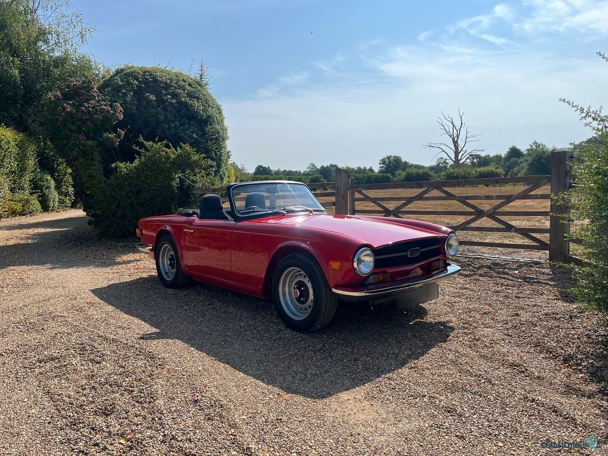 1973' Triumph TR6 photo #4