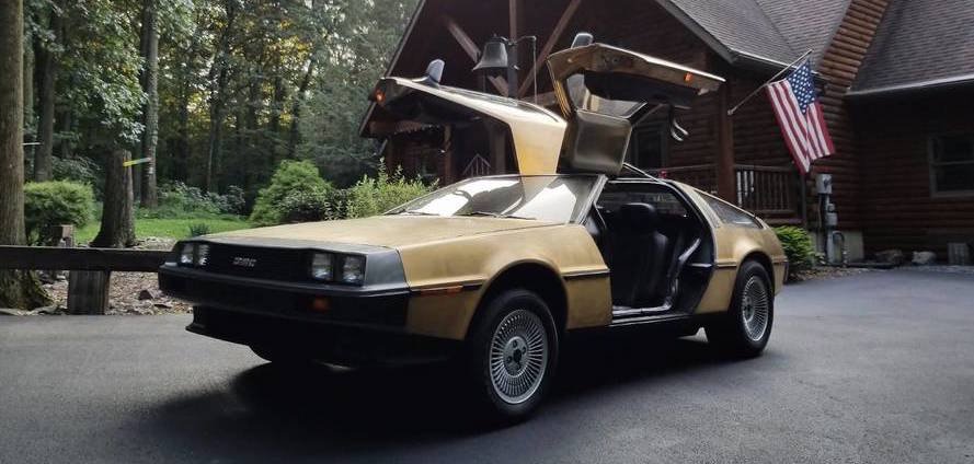 Buy This Strange Gold-Plated DeLorean, One Of Just Five