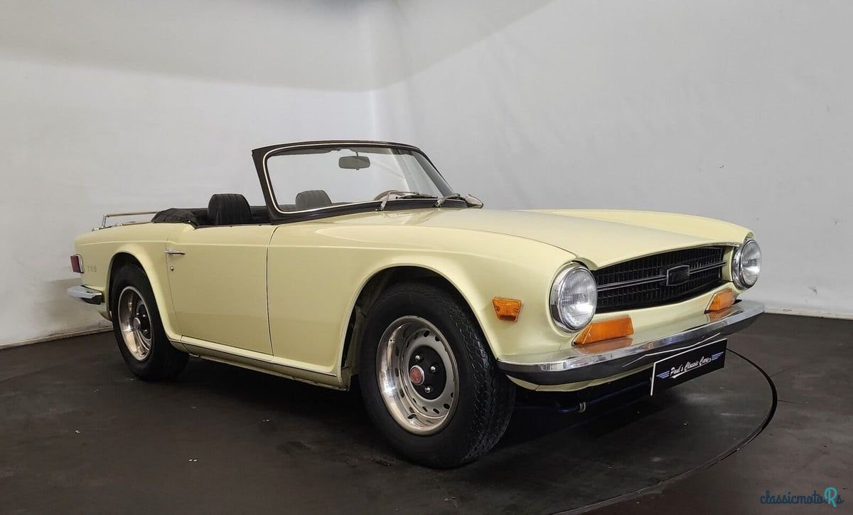 1972' Triumph TR6 photo #1