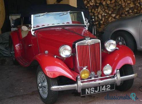 1954' MG Td photo #4