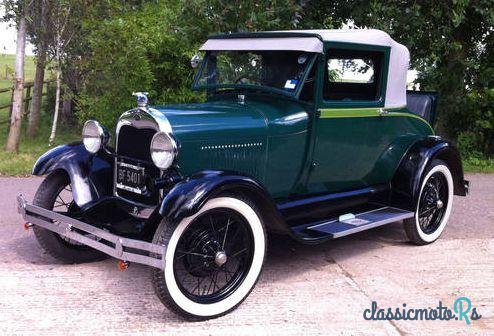1928' Ford Model A Sports Coupe photo #6