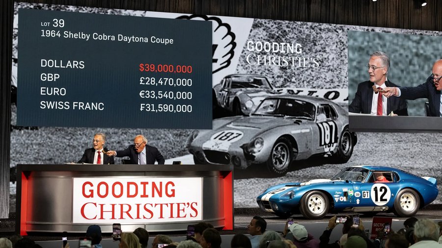 The biggest surprises of the $718million 2026 Monterey Car Week auctions