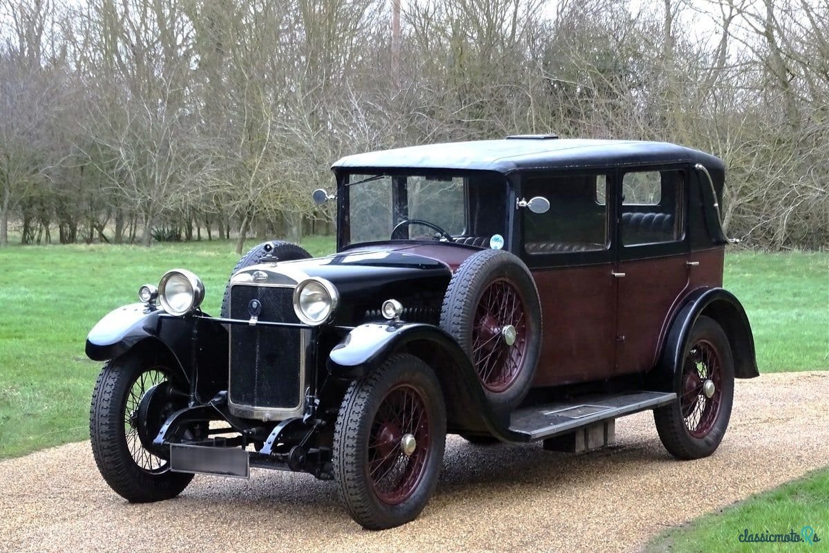 1928' Sunbeam Twenty Weymann Saloon photo #4