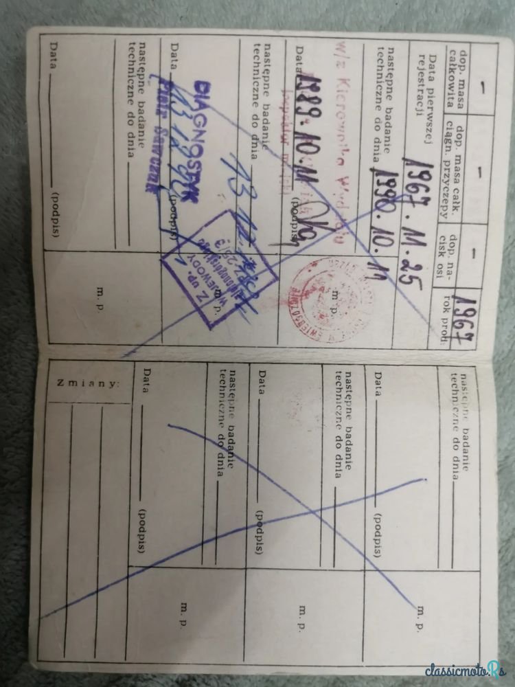 1967' Syrena 104 photo #6