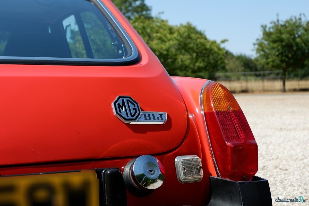 1980' MG MGB photo #6