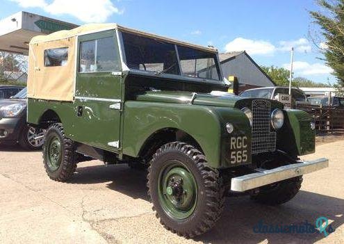 1956' Land Rover Series 1 photo #2
