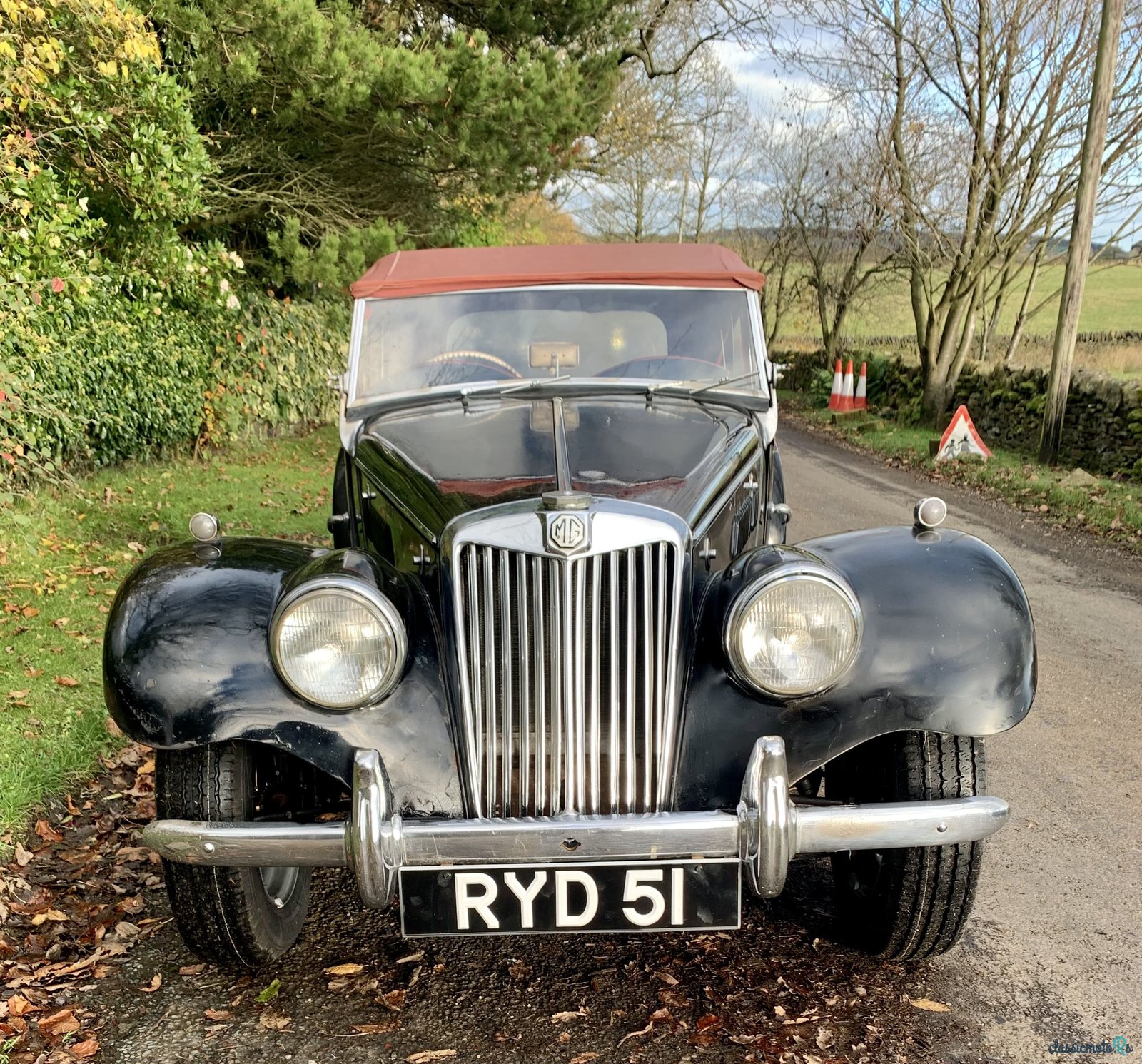 1954' MG TF photo #1