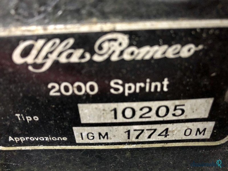 1962' Alfa Romeo 2000 Sprint Coupé photo #4