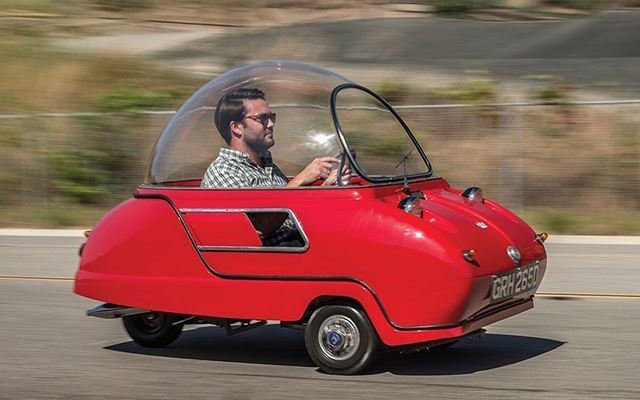 This Quirky Microcar Looks Like Something Out Of The Jetsons